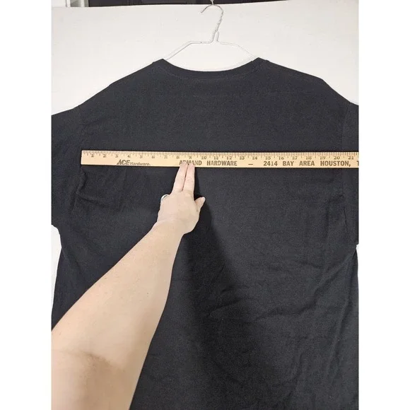 Hanes Comfortsoft Heavy Weight Dallas Stars Black NHL short sleeve shirt XL - Picture 12 of 12